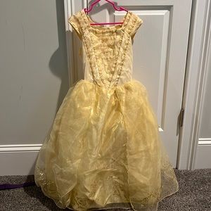 Belle yellow ball dress